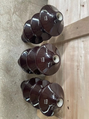 20NF250 Brown Glazed Porcelain Bushing Untuk Trafo Distribusi Jenis Minyak