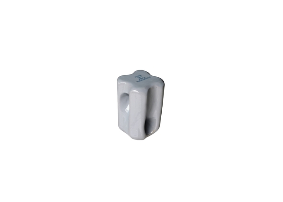 Insulator Porcelain Strain 1.85kg 89kN Glazed Abu-abu Muda