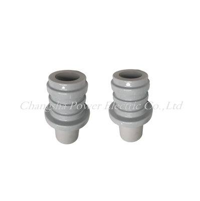 Light Grey Glazed ANSI LV Oil Type Transformer Porcelain Bushing