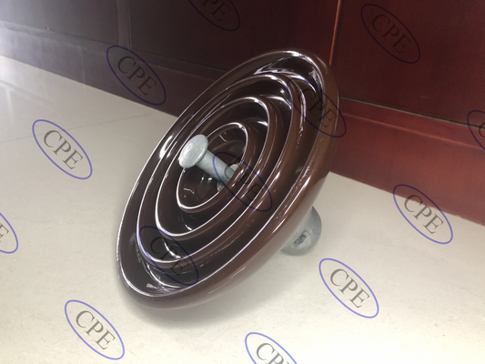 ANSI Brown Porcelain C-110 Suspensi Jenis Insulator
