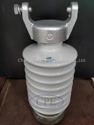 IEC 57-13 Isolator Pos Garis Porselen Abu-abu Muda Light