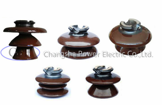 ANSI Standard Pin Type Porcelain Insulator OEM Untuk Distribusi Daya