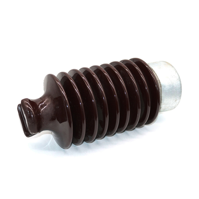 OEM Tersedia ANSI57 Series Line Post Type Porcelain Insulator Glazed F Neck