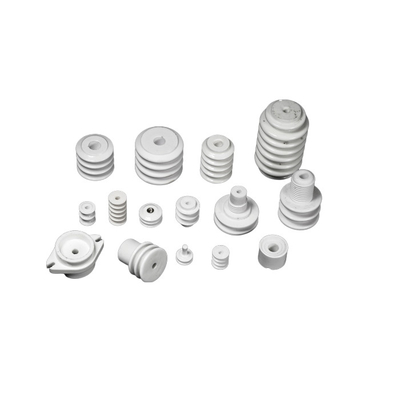 Iec ANSI Standar Tegangan Porselen Standoff Insulator Warna Abu-abu Muda