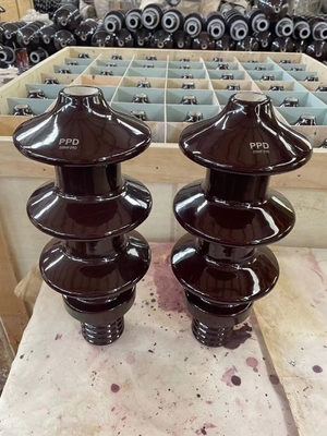 DIN42531 Brown Porcelain Transformer Bushing OEM Tersedia