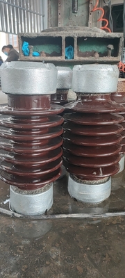 ANSI Brown Glaze Station Post Porcelain Insulator TR-208 8.9kN
