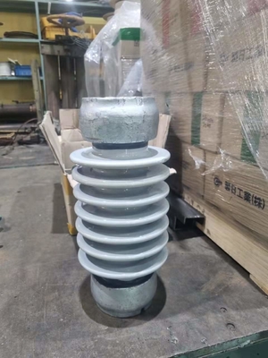 Grey Glazed Station Post Insulator Porselen Listrik 8.9kN ANSI TR-208 OEM