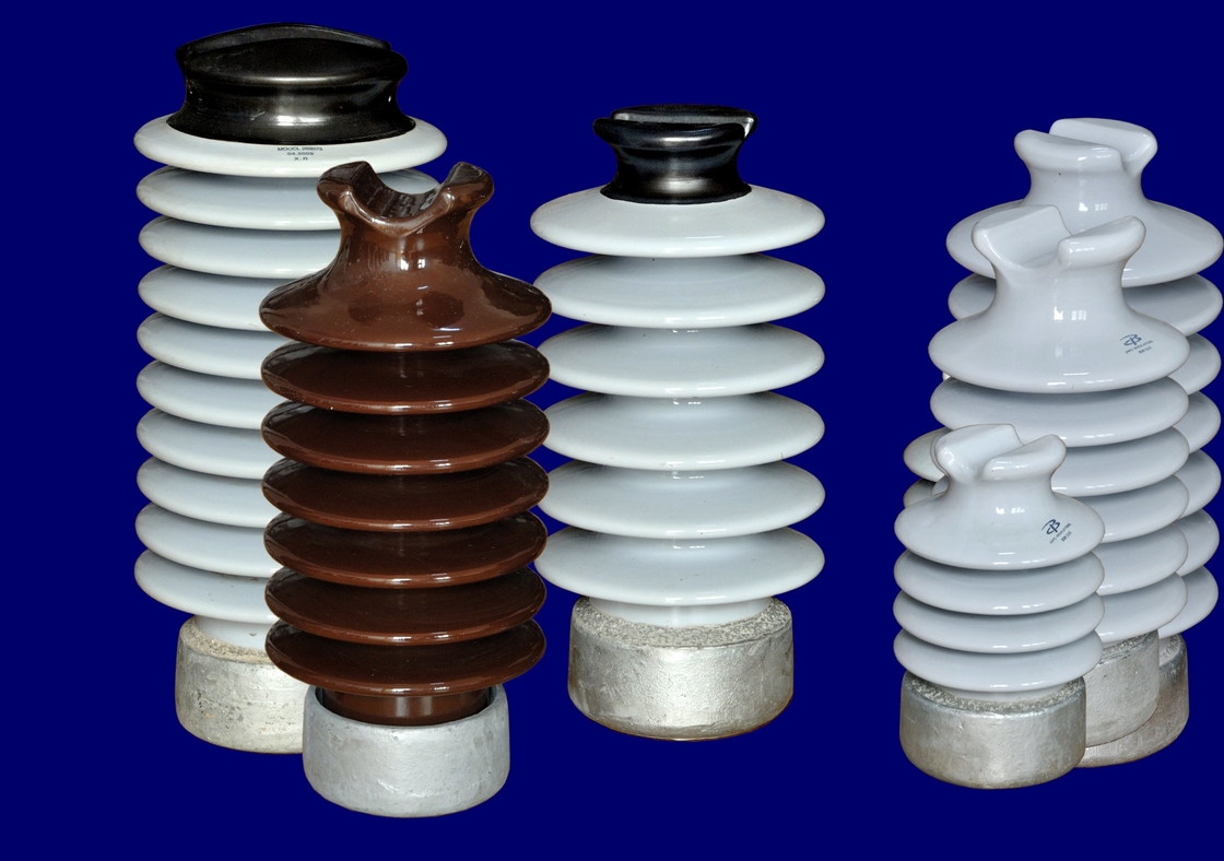 ANSI 57 Series Brown Station Post Insulator OEM ODM Tersedia
