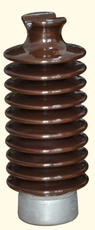 ANSI 57 Series Brown Station Post Insulator OEM ODM Tersedia