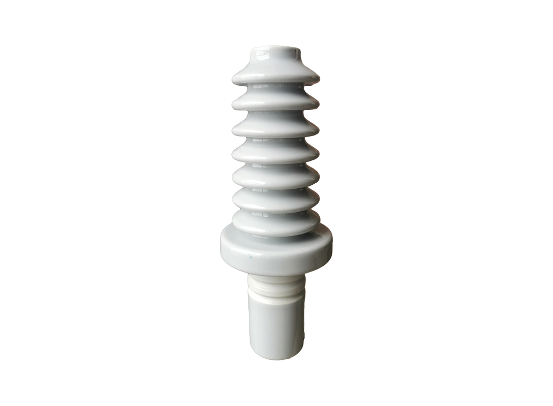 Bagian Bawah Screwed IEC 25kV Transformer Porcelain Bushing