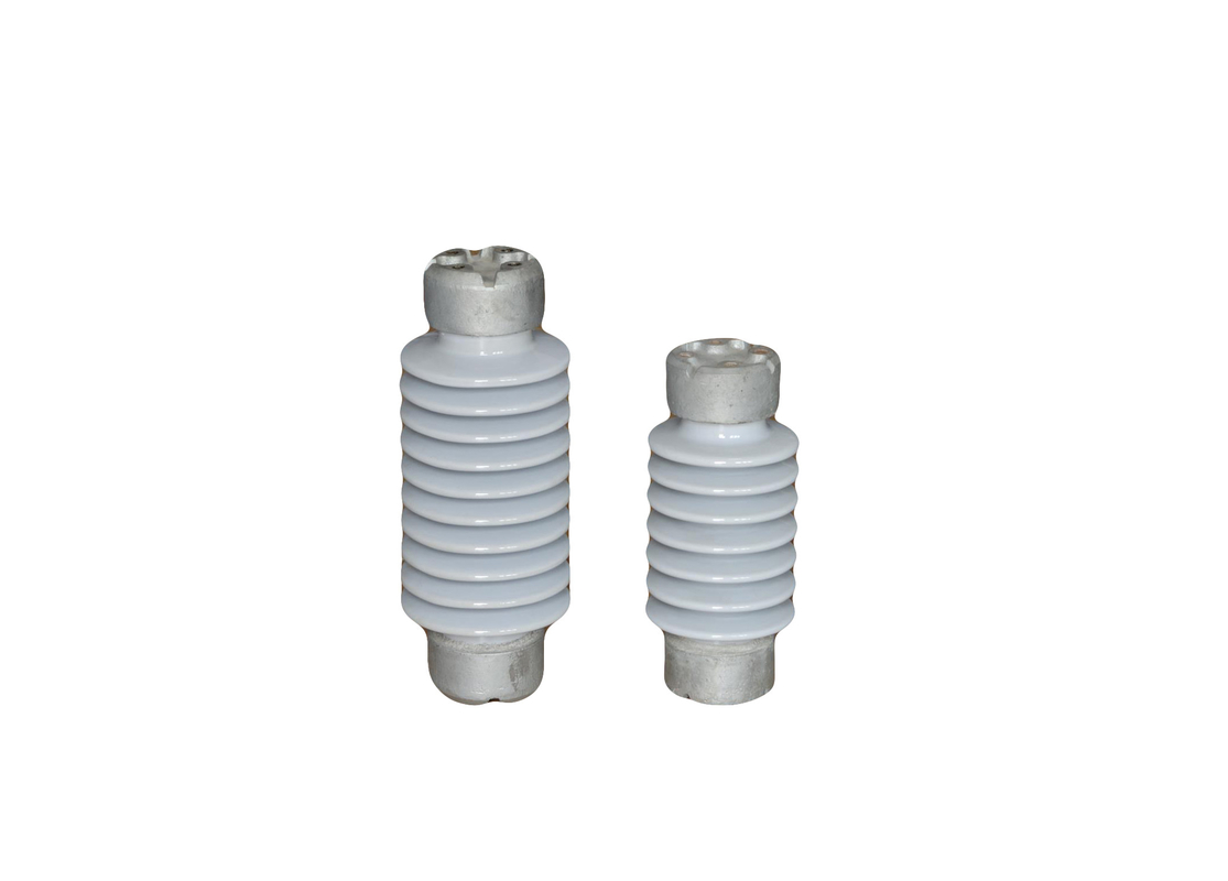 Insulator Porselen Listrik 16kg ANSI TR-210 Abu-Abu Muda