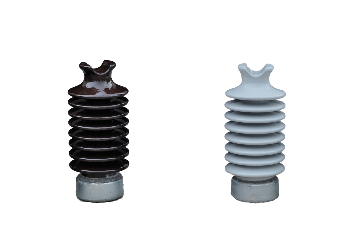 Insulator Pos Garis Horizontal 12.5kN ANSI 57-3S Mengkilap