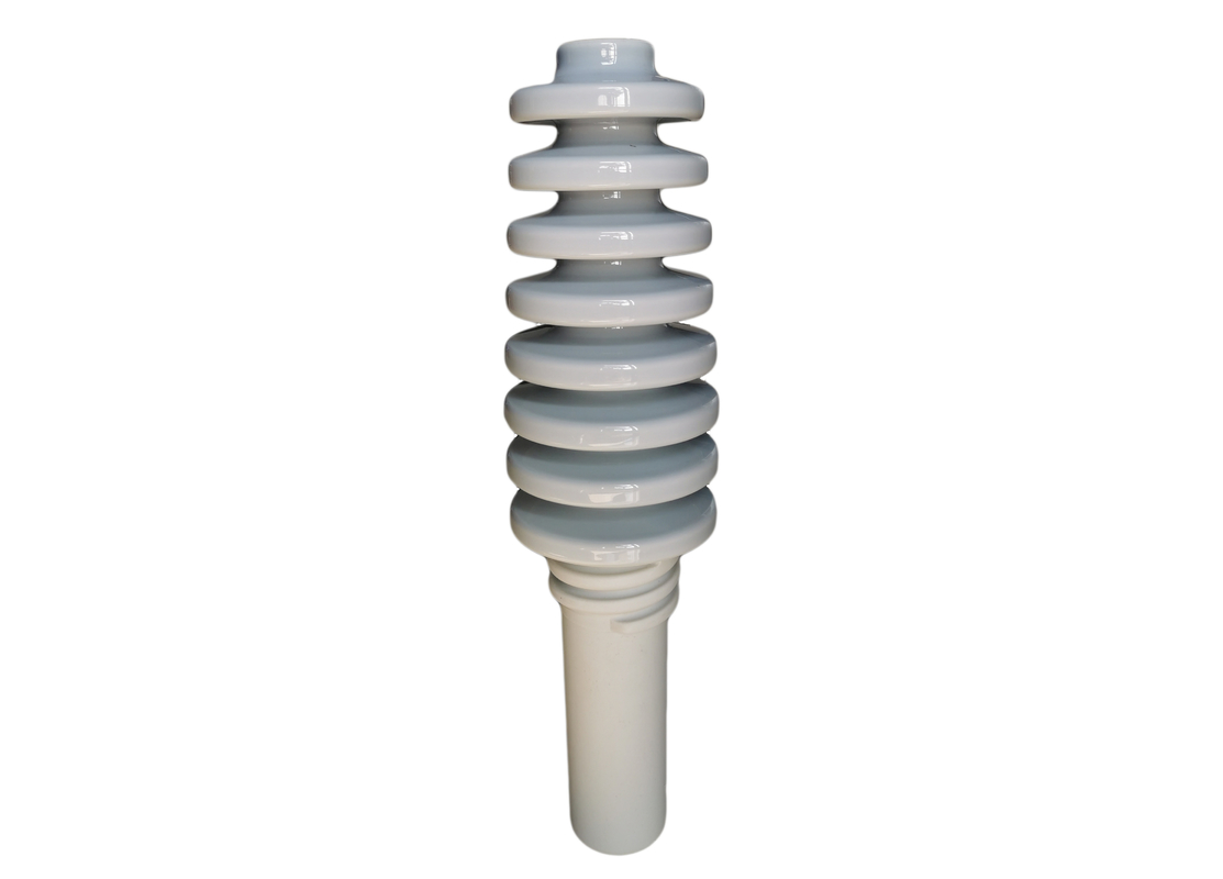 Bagian Bawah Sekrup Porcelain C110 34.5kV Porcelain Power Line Insulator