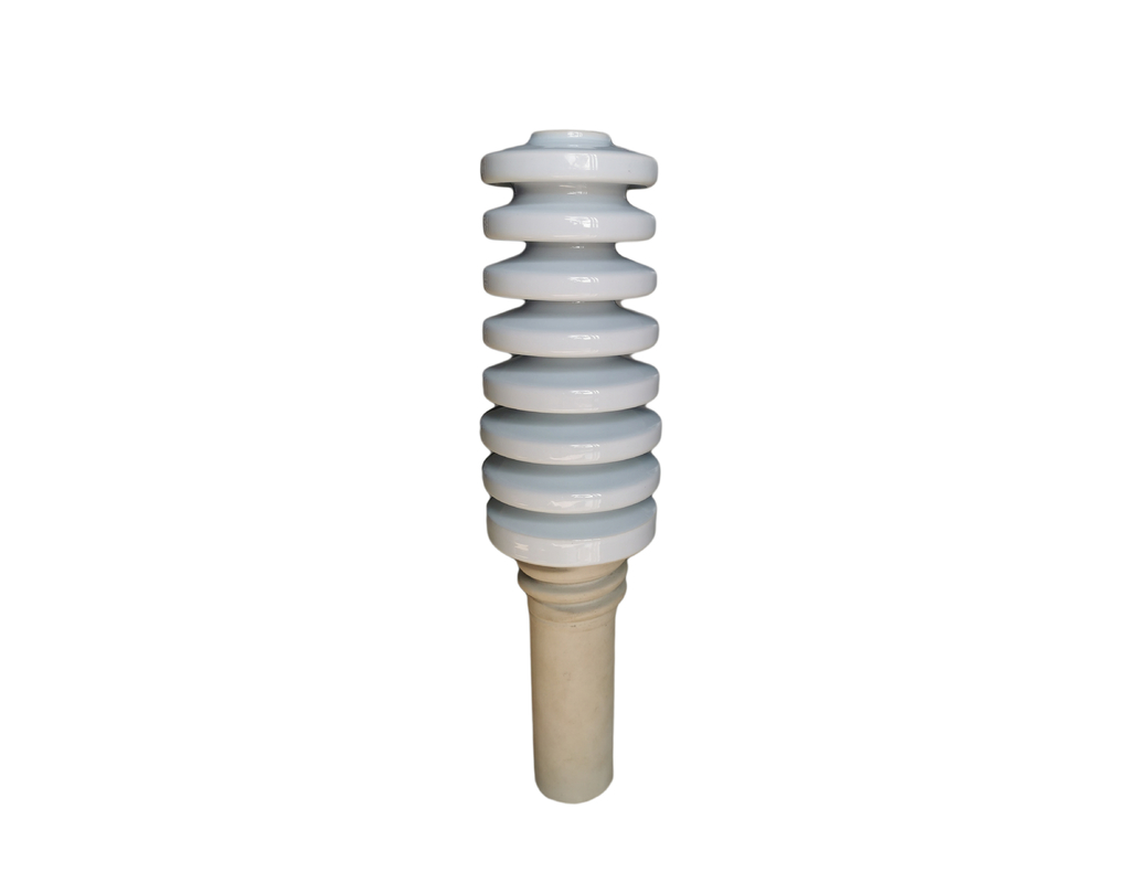 Anti Aging ANSI Kelas Tinggi 451mm Porcelain Power Line Insulator