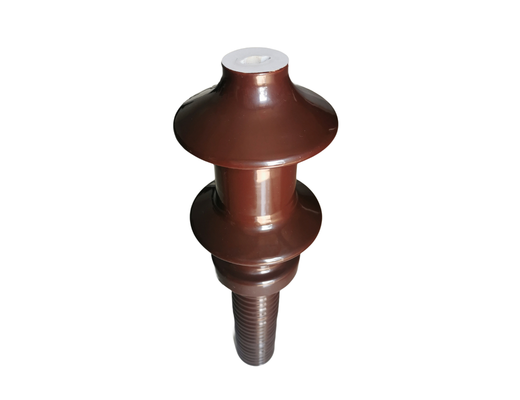 Insulator Saluran Listrik Porselen Coklat 10NF250 Pelanggan