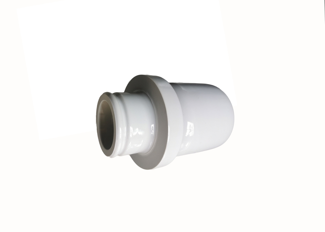 Berbagai bentuk Customerized Porcelain Power Line Insulator / OEM tersedia
