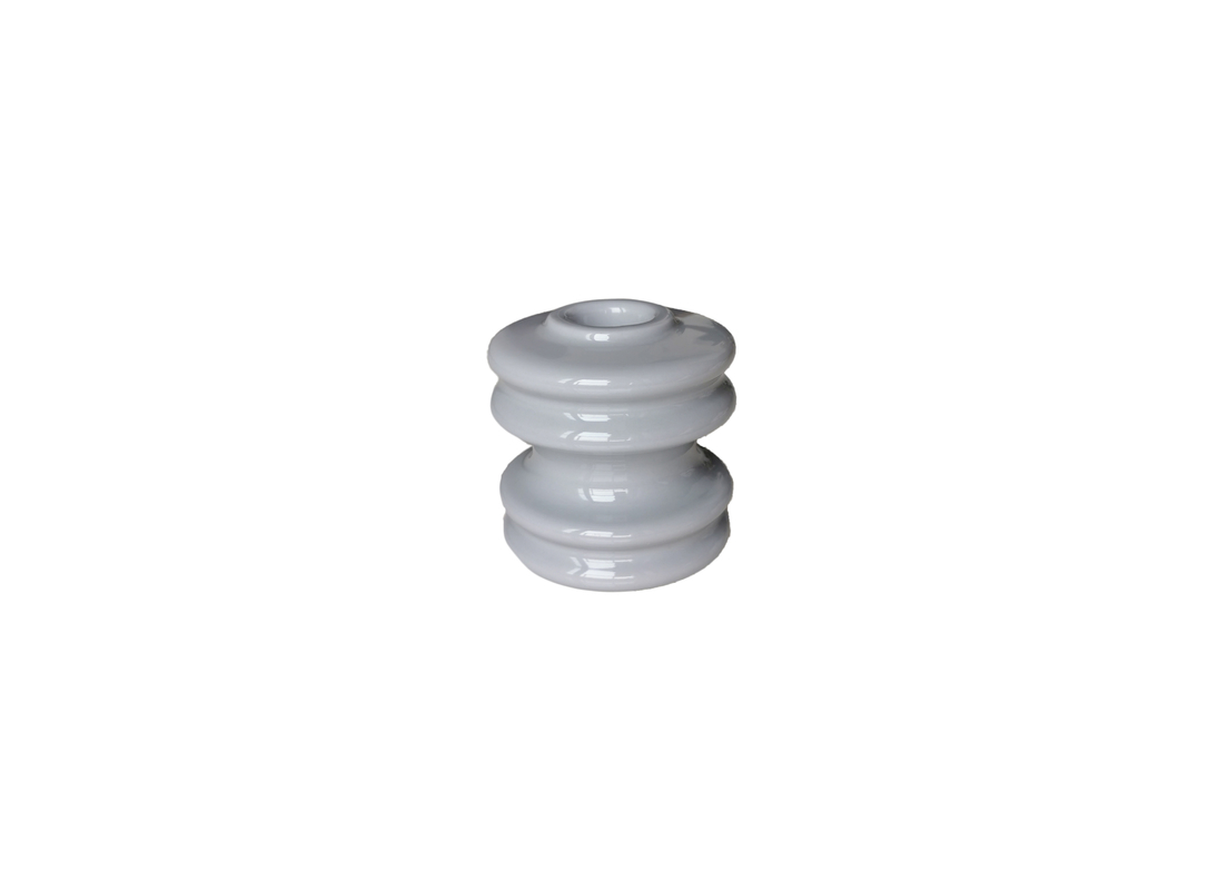 Warna Putih ANSI 53-3 8.9kN Porcelain Spool Insulator