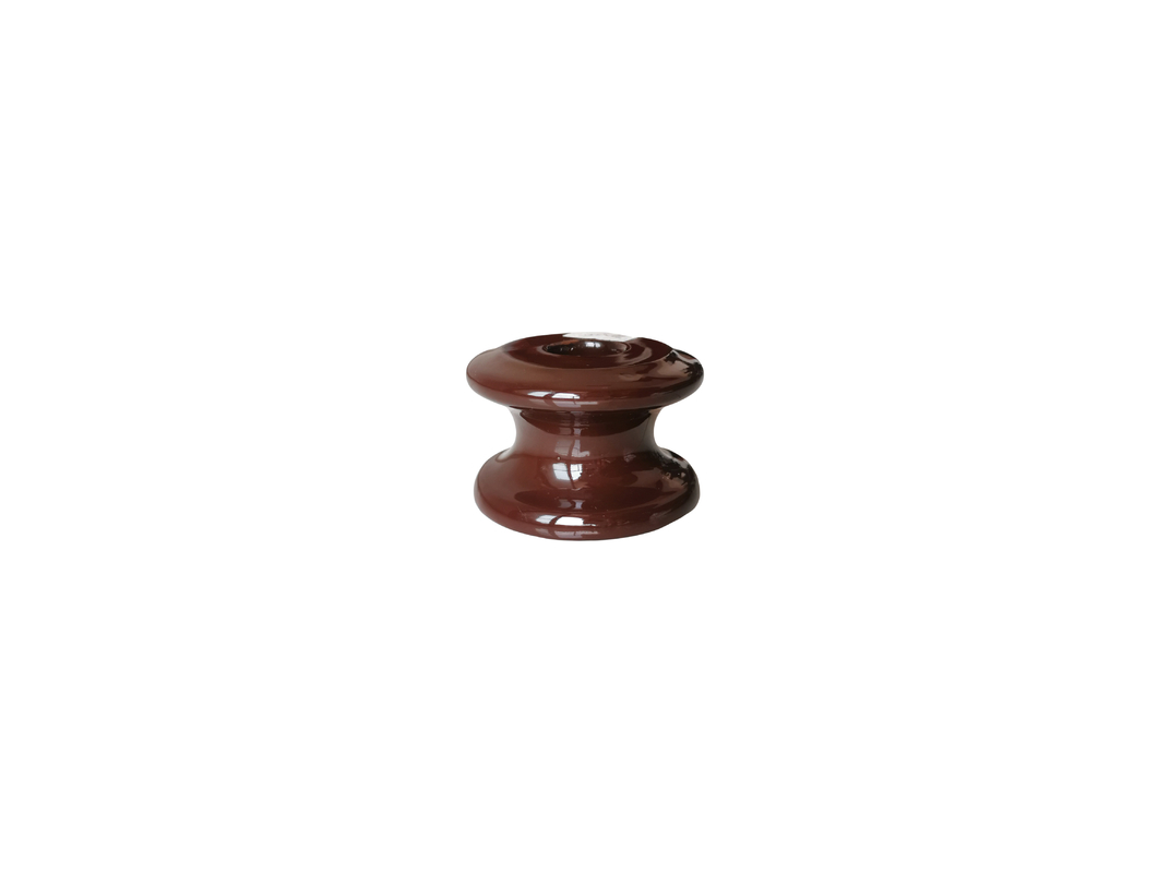 Insulator Porcelain Spool 0.5kg 13kN Tarik Tinggi