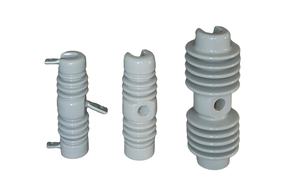 Potongan Sekring Porcelain 46kv Abu-abu Muda Standar IEC