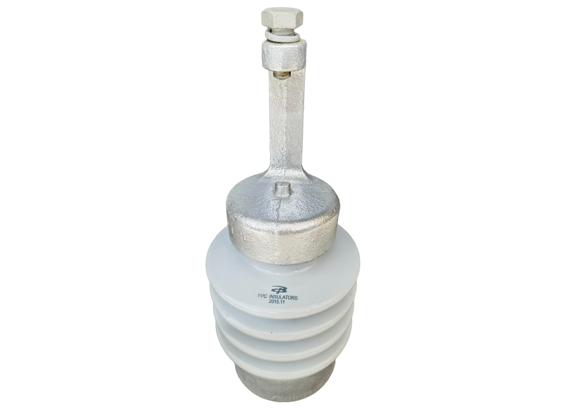 ANSI Wet Process Porcelain Post Insulator Untuk Transmisi Daya