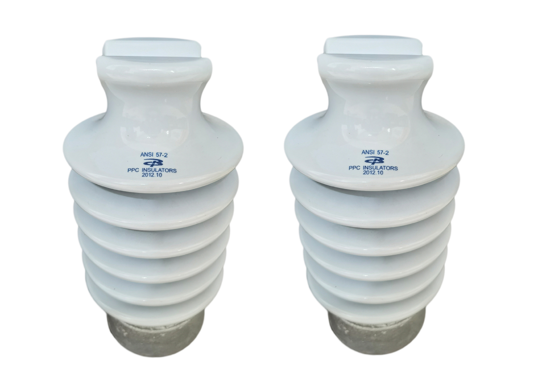 C-120 Porcelain Electrical Insulator ANSI Untuk Distribusi Tenaga