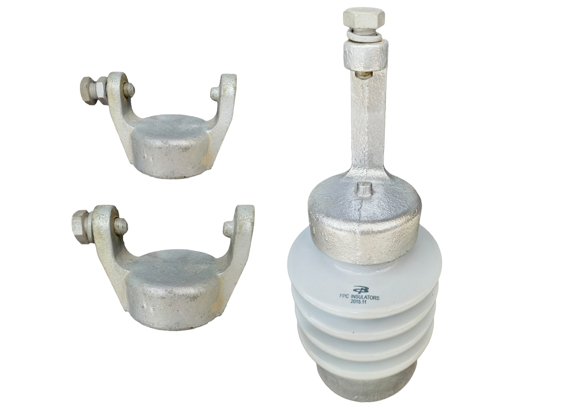 ANSI Wet Process Porcelain Post Insulator Untuk Transmisi Daya