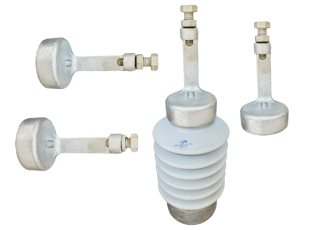 Suhu Rendah Porcelain Line Post Insulator Tahan Retak