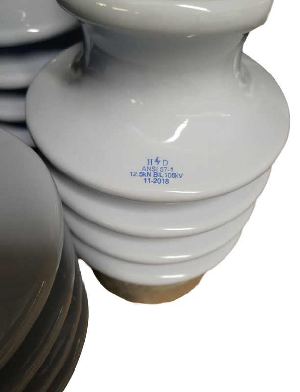 ANSI 57-1S Professional F Neck 105BIL Line Post Porcelain Insulator