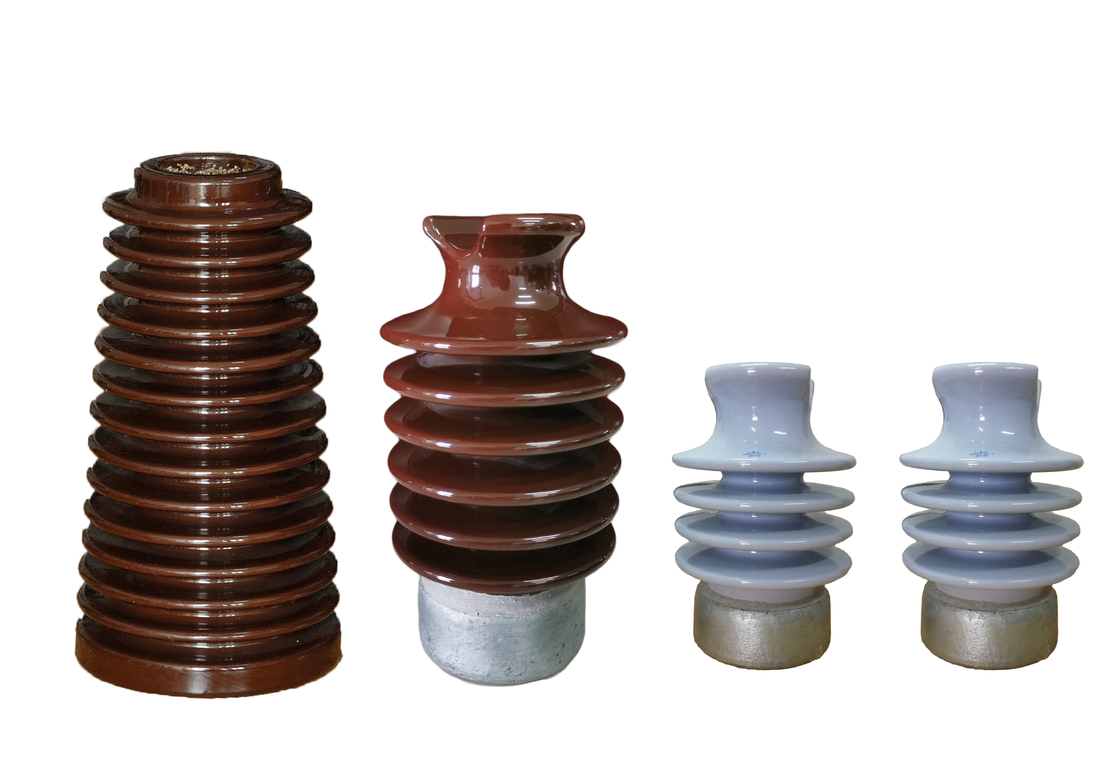 ANSI 57-2S ​​Professional F Neck 12.5kN Line Post Porcelain Insulator
