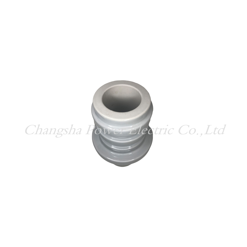 Light Grey Glazed ANSI LV Oil Type Transformer Porcelain Bushing