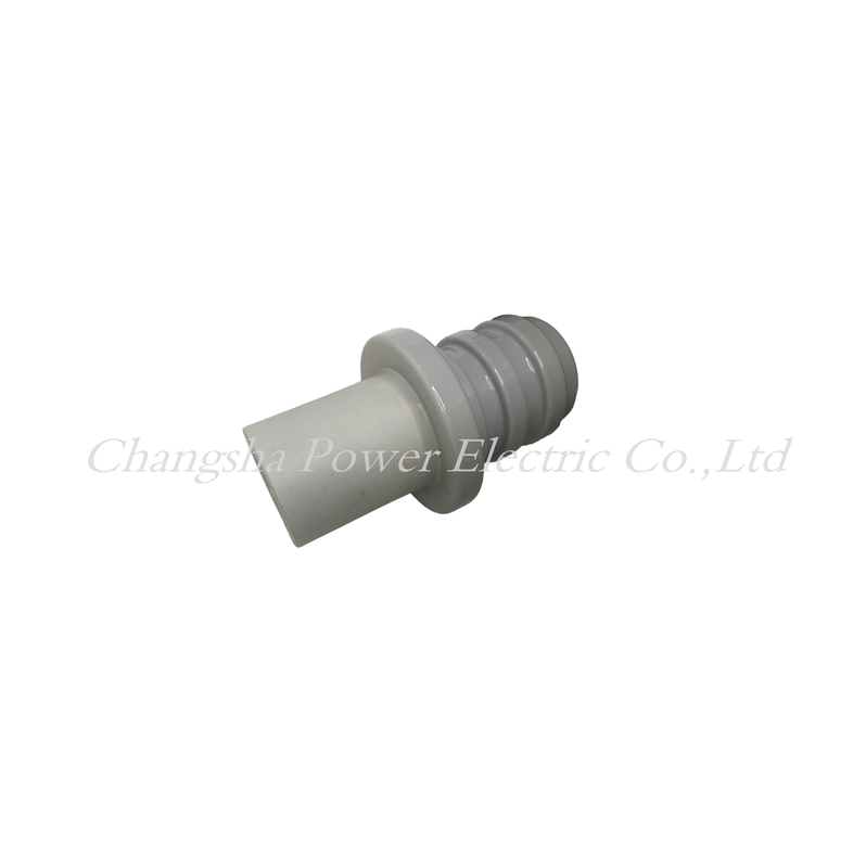 Light Grey Glazed ANSI LV Oil Type Transformer Porcelain Bushing