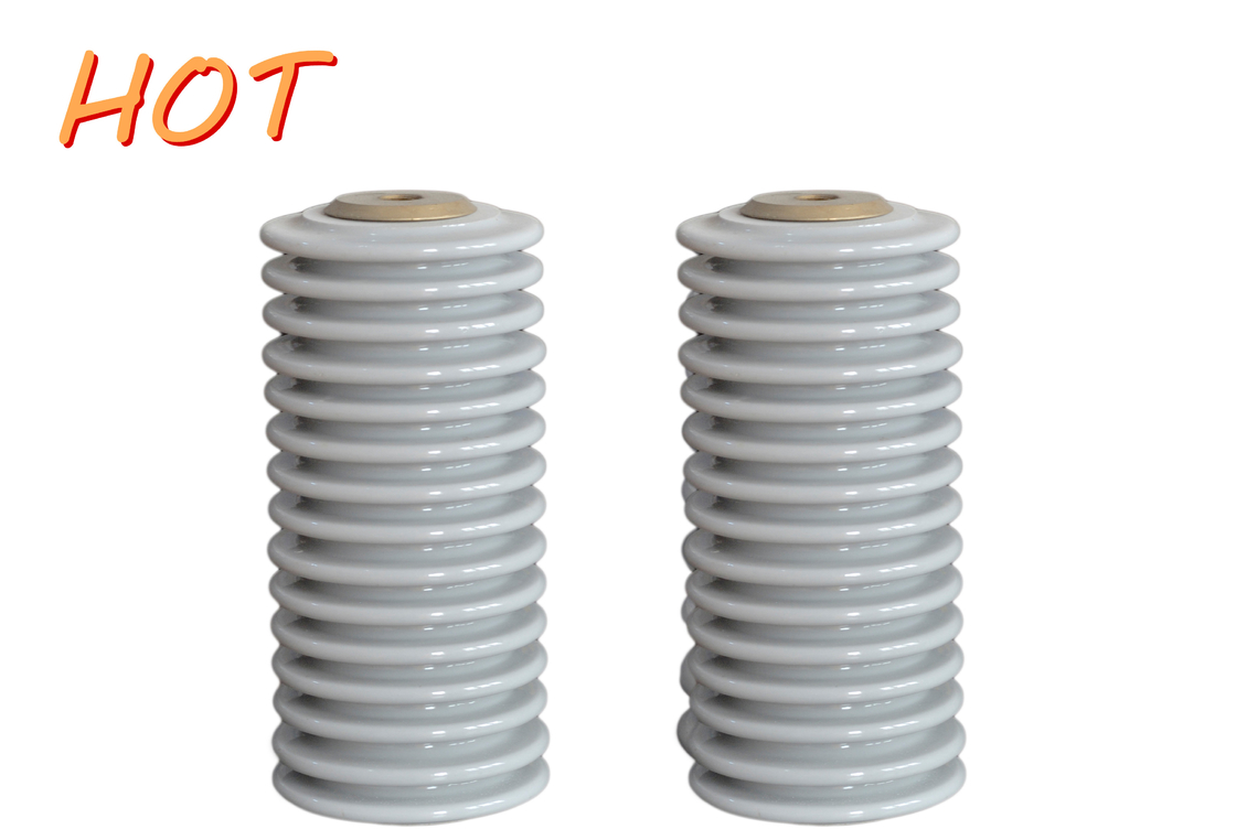 ANSI 13.3kN 14.4kV Porselen Insulator Kebuntuan Tegangan Tinggi