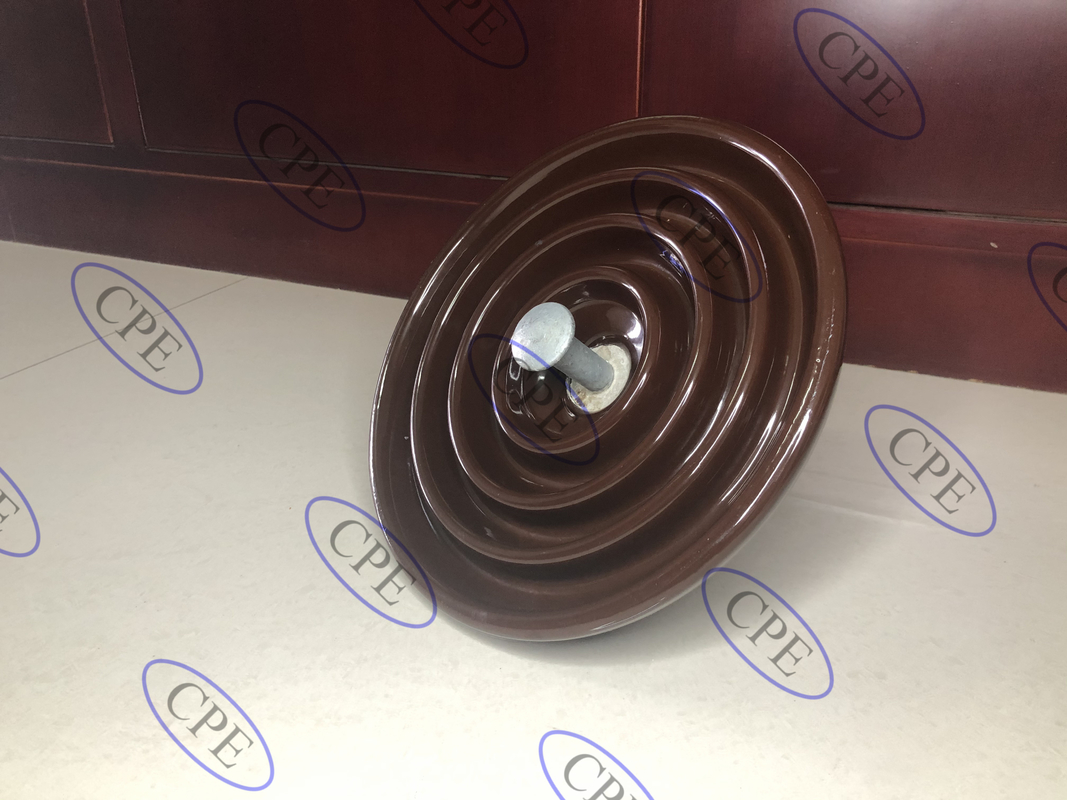 ANSI Brown Porcelain C-110 Suspensi Jenis Insulator