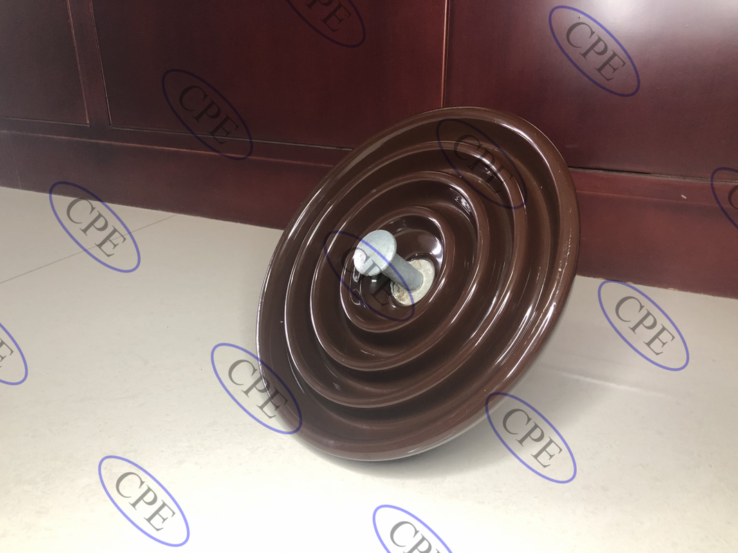 ANSI Brown Porcelain C-110 Suspensi Jenis Insulator