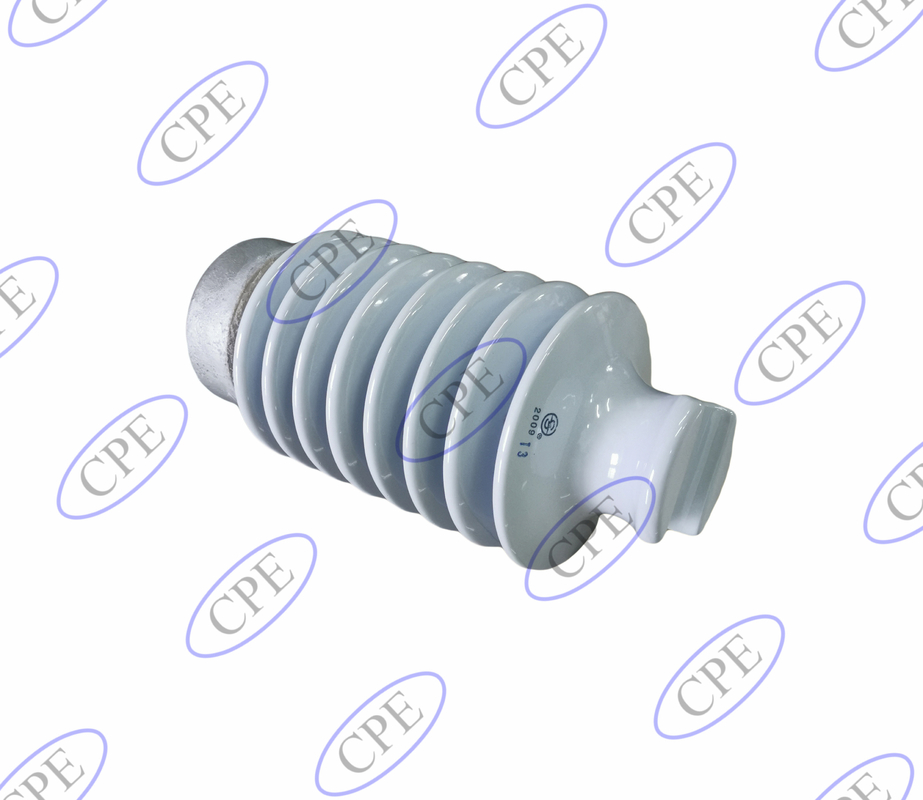 OEM ANSI 57-2 Insulator Saluran Transmisi Abu-abu Muda