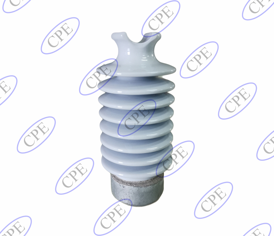 OEM ANSI 57-2 Insulator Saluran Transmisi Abu-abu Muda