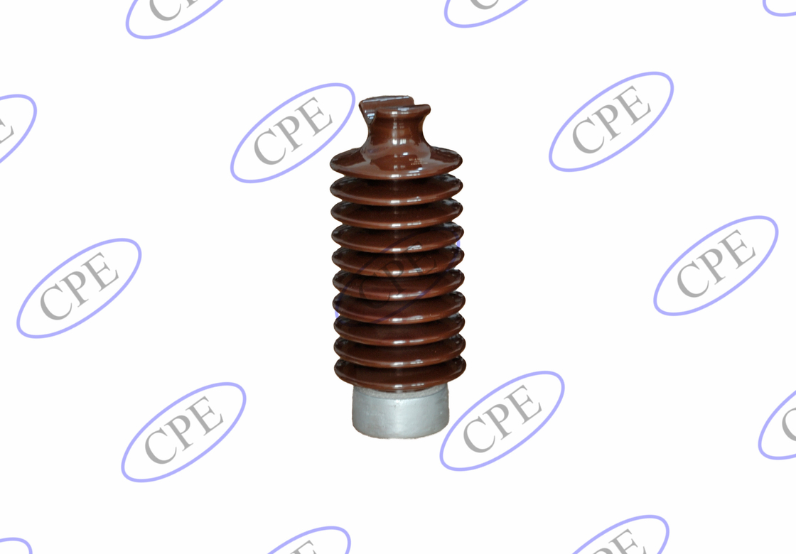 ANSI 57-6 12.5kN Insulator Pos Porselen Coklat Horisontal