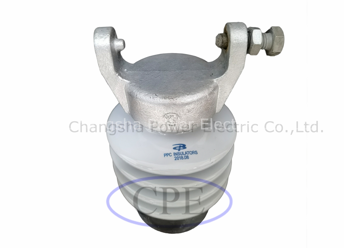 C-120 Porcelain 57-11 Line Post Insulator Dengan Rugi Rendah