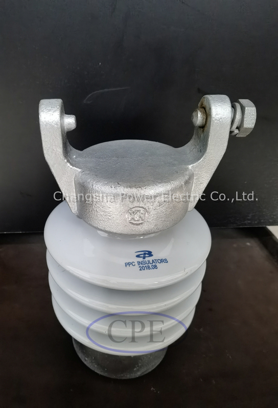 C-120 Porcelain 57-11 Line Post Insulator Dengan Rugi Rendah