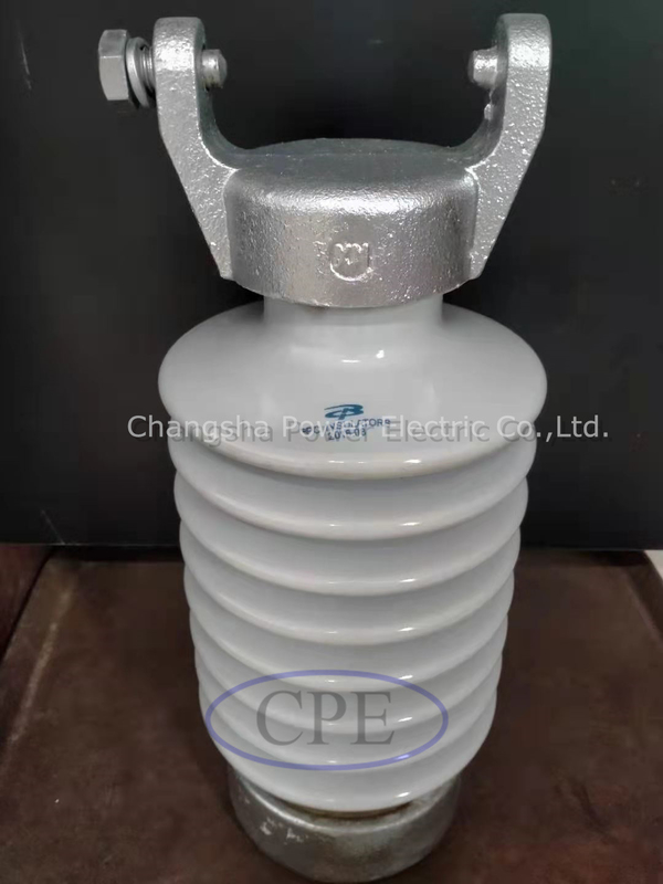 IEC 57-13 Isolator Pos Garis Porselen Abu-abu Muda Light