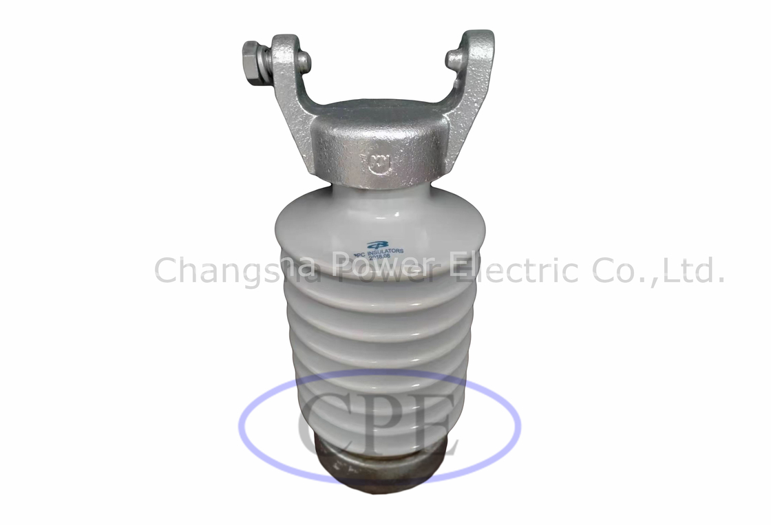 IEC 57-13 Isolator Pos Garis Porselen Abu-abu Muda Light