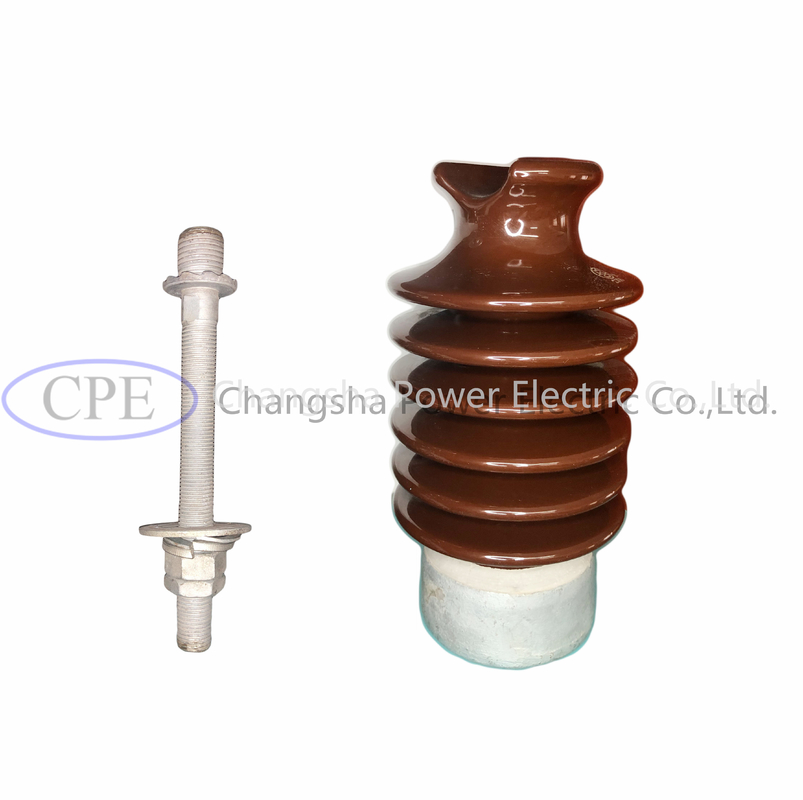 IEC Standar Porcelain Line Post Insulator ANSI 57-2Pendek 57-Panjang