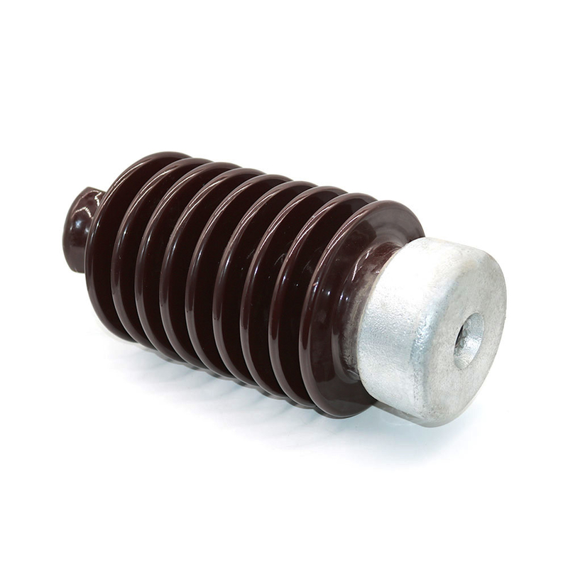 OEM Tersedia ANSI57 Series Line Post Type Porcelain Insulator Glazed F Neck