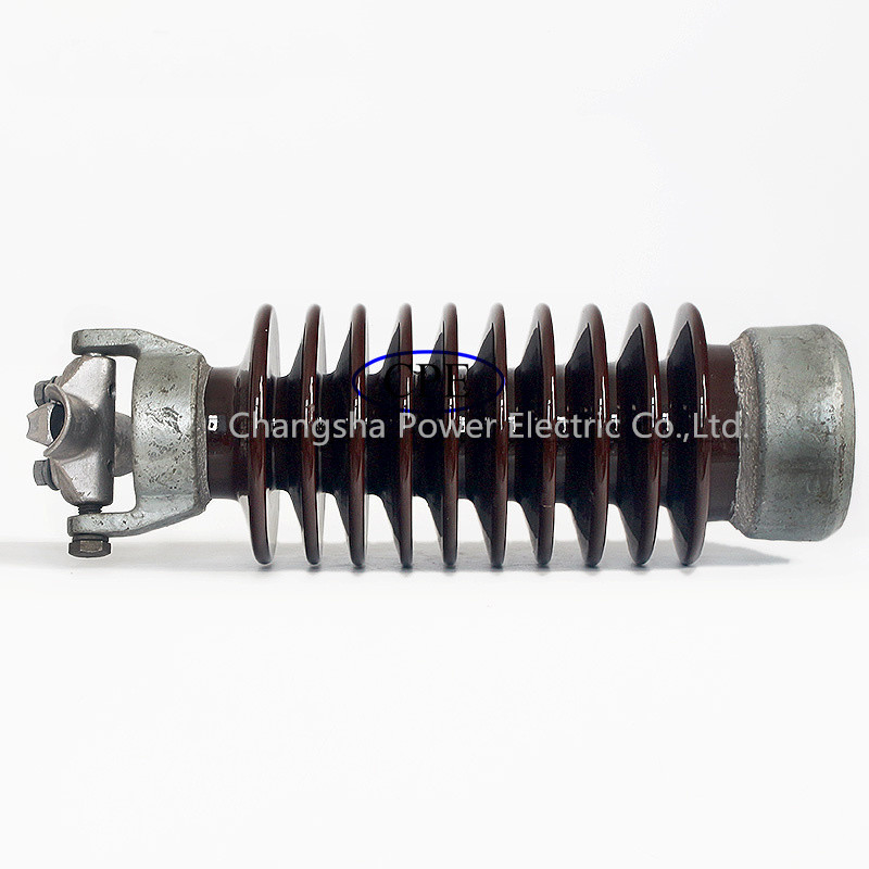 Tegangan Tinggi Keramik Porselen Line Post Insulator ANSI 57-14 OEM