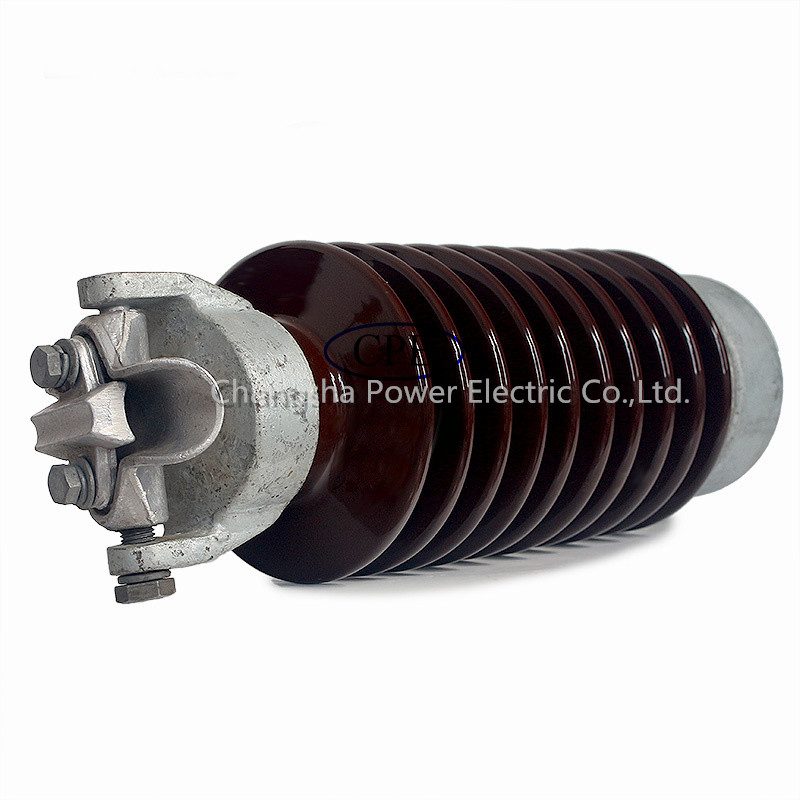 Tegangan Tinggi Keramik Porselen Line Post Insulator ANSI 57-14 OEM