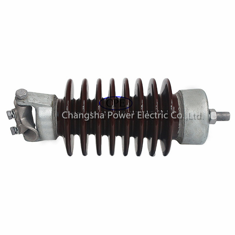 IEC Tegangan Tinggi ANSI 57-13 Line Post Insulator Porselen Keramik