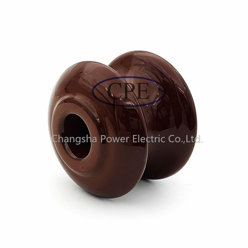 Porcelain ODM Shackle Type Insulator Jarak Creepage ANSI Class Electrical Spool