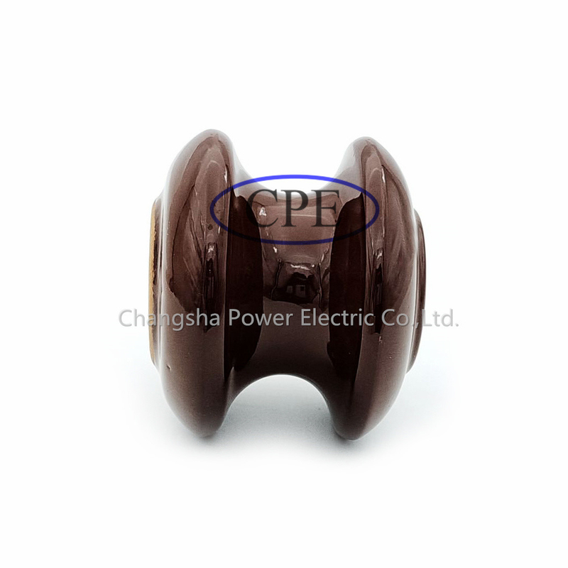 Porcelain ODM Shackle Type Insulator Jarak Creepage ANSI Class Electrical Spool