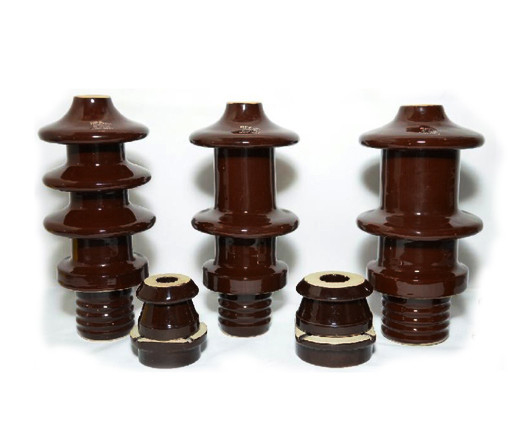 Brown Current Transformer Porcelain Insulator OEM Transformer Bushing
