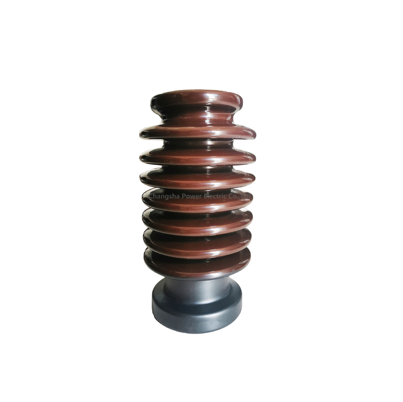 Insulator Kebuntuan Porselen Semi Konduktif OEM Tinggi 210mm IEC 60168